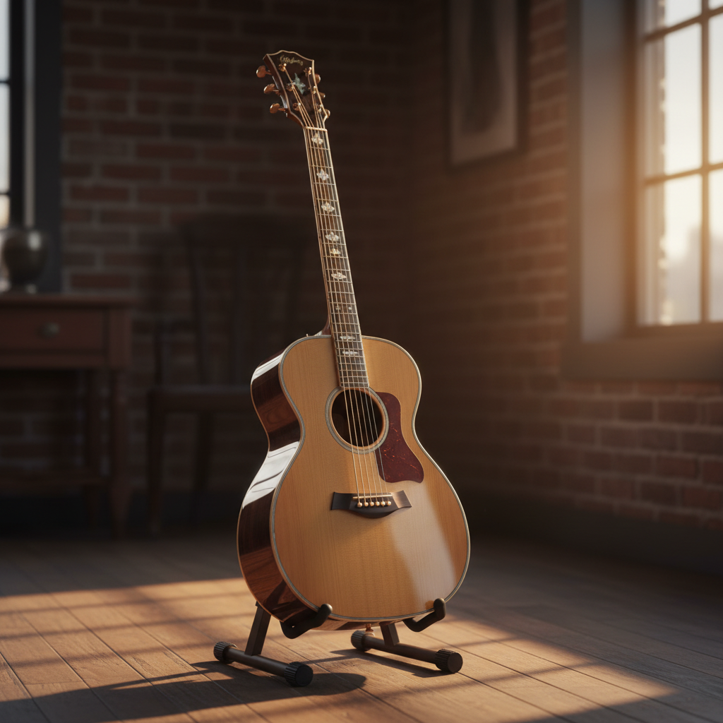 Volledige akoestische gitaar
