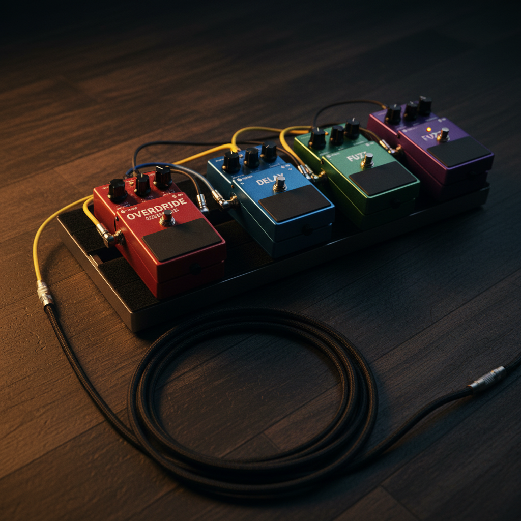 Effecten pedalenbord